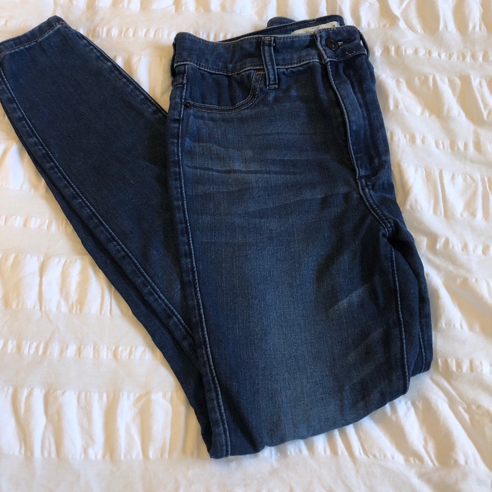 Abercrombie high waisted jegging